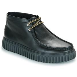 Clarks  Sapatilhas de cano-alto Torhill Hi  Preto Disponível em tamanho para homem. 41,42,43,44.Homem > Sapatos > Tenis