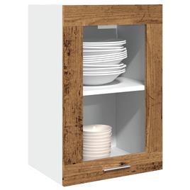 vidaXL Armário suspenso 40x31x60 cm derivados madeira madeira velha