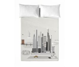 Haciendo el indio - conjunto de lençóis impressos - algodão extra macio - inclui lençol plano + 1 fronha - nyc