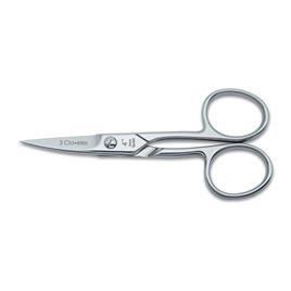 3 Claveles Tijeras Uñas Inox 4'