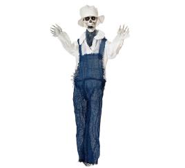 Esqueleto Pendurado com movimento de 90x70x11 cm