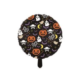 Balão alumínio de abóbora de Halloween '18'/45 cm