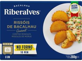 Rissois De Bacalhau Riberalves P/ Forno 288g