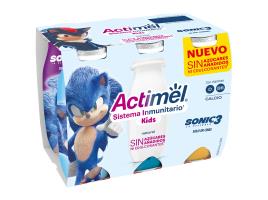 Iogurte Infantil Actimel Natural Nas 6x100g