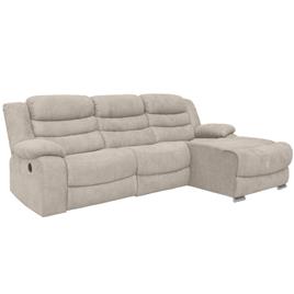 Sofá chaise longue CLARK relax manual