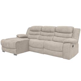 Sofá chaise longue CLARK relax manual