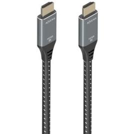 Cabo HDMI 2.1 8K Aisens A150-0877/ HDMI Macho - HDMI Macho/ 7m/ Cinza e Preto