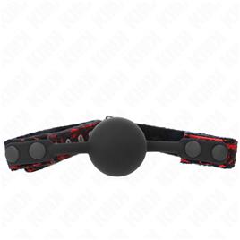 KINK - BOLA SILICONE SCANDAL 4 CM GAG MODELO 1 65 x 2 CM