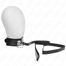 KINK - COLAR ESTUDDED 116 CM COM ALÇA DE COURO 50 X 5 CM