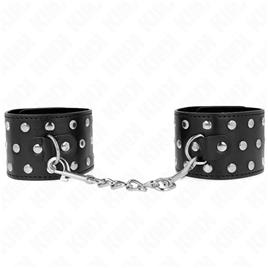 KINK - RETENÇÕES DE PULSO PUNK AJUSTÁVEIS 19-24 CM X 5,5 CM