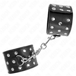 KINK - RETENÇÕES DE PULSO PUNK AJUSTÁVEIS 19-24 CM X 5,5 CM