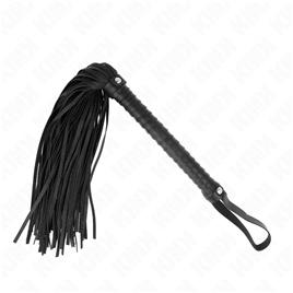 KINK - CHICOTE COM CABO TEXTURADO PRETO 48,5 CM