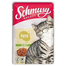 Schmusy Ragout em gelatina 22 x 100 g - Peru