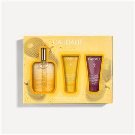 Caudalie Pack Esenc Nutricion Aceite Soleil + Gel Ducha + Tto Corp