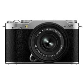 MÁQUINA FOTOGRÁFICA FUJIFILM X-M5 SILVER 15-45