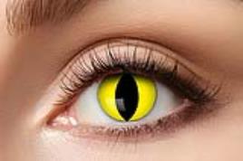 Lentes de Contacto de Fantasia Gato Amarelo