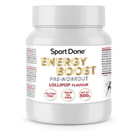 Sportdone Energia Pre Workout Lollipop 500g