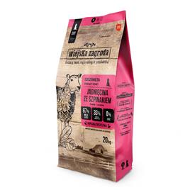 Wiejska Zagroda Comida Para Cães Com Cordeiro E Espinafre 20kg