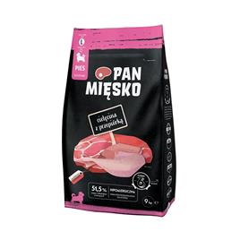 Pan Miesko Comida Para Cães De Vitela Com Codorna 9kg