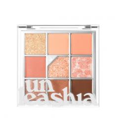 Unleashia - Paleta de sombras Glitterpedia - 03: All of Coralpink