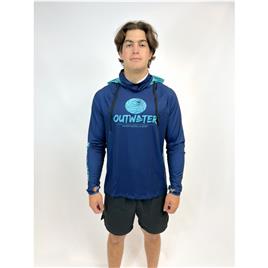 Outwater Camiseta De Manga Comprida Com Capuz Uv Guerilla 50+