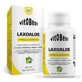 Vitobest Cápsulas Laxoaloe Vege 60 Unidades