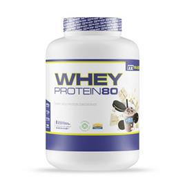 Mm Supplements Chocolate Branco/biscoitos Em Pó Whey Protein 80 2kg