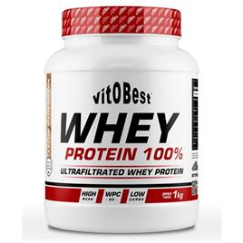 Vitobest Whey Protein 100% 1kg Protein Meringue Milk