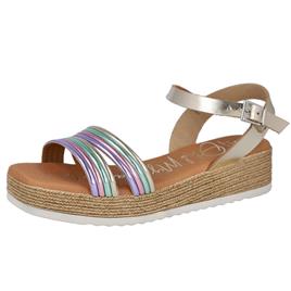 Oh My Sandals Sandálias De Cunha Lr5435 Flat