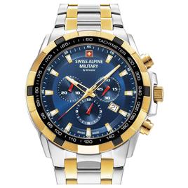 Swiss Alpine Military Relógio Swiss Military 7043.9145 Quartz 47mm