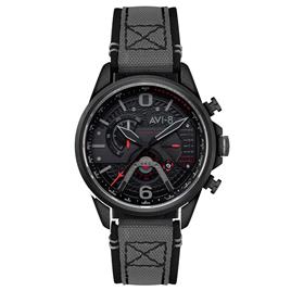 Avi-8 Relógio Av-4056-0b Quartz 44mm