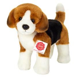 Hermann Teddy Beagle De Pé De Pelúcia 23 Cm