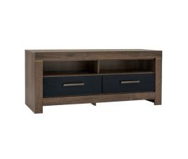 Suporte para tv com 2 gavetas madeira adam 140