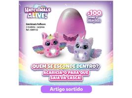 Alive Pufficorn Hatchimals Modelos Sortidos