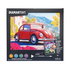 Diamantiny Canvas Coche Beetle