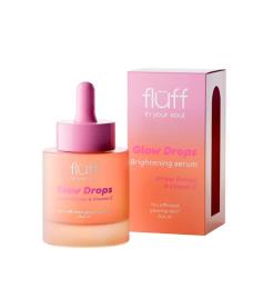 Fluff - Sérum facial iluminador com extrato de âmbar e vitamina C Glow Drops