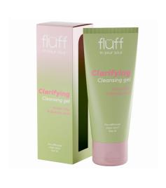 Fluff - Gel de limpeza facial com argila verde e ácido glicólico Clarifying Gel