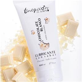 LUBRIFICANTE COM SABOR A CHOCOLATE BRANCO 80ML TENTACI?N PLAY SEX