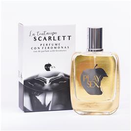 PERFUME COM FEROMONAS SCARLETT PARA ELA 50ML TENTACI?N PLAY SEX