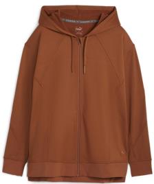 Sweatshirt com capuz Puma W TRAIN CLOUDSPUN FZ HOODIE