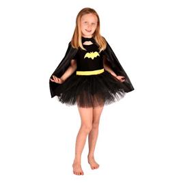 Den Goda Fen Fato De Batgirl Para Criança