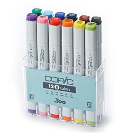 Copic Marcador, 12 Cores Básicas