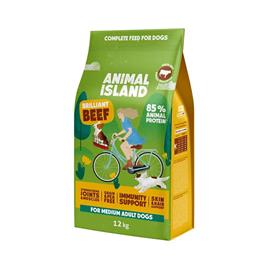 Animal Island Comida Para Cães Brilliant Beef 12kg