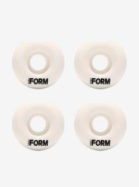 Rodas Form Solid White Pk4