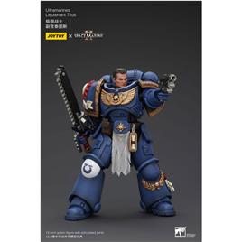 Joy Toy Figura De Ação Warhammer 40k 1/18 Utramarines Lieutenant Titus 13 Cm