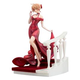 Apex Estátua Granblue Fantasy Pvc 1/7 Vira Oath Sworn Evening Gown Ver 25 Cm