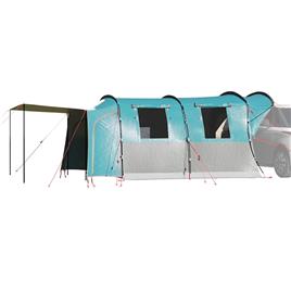 vidaXL Tenda de carro para 4 pessoas impermeável azul