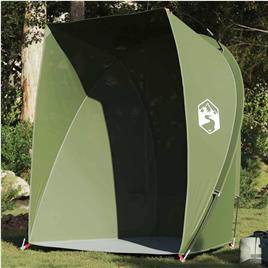 vidaXL Tenda de pesca impermeável verde azeitona