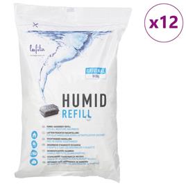 vidaXL Recargas absorventes de humidade 12 unidades 900 g