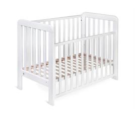 Berço para bebé yappylull com base regulável natural